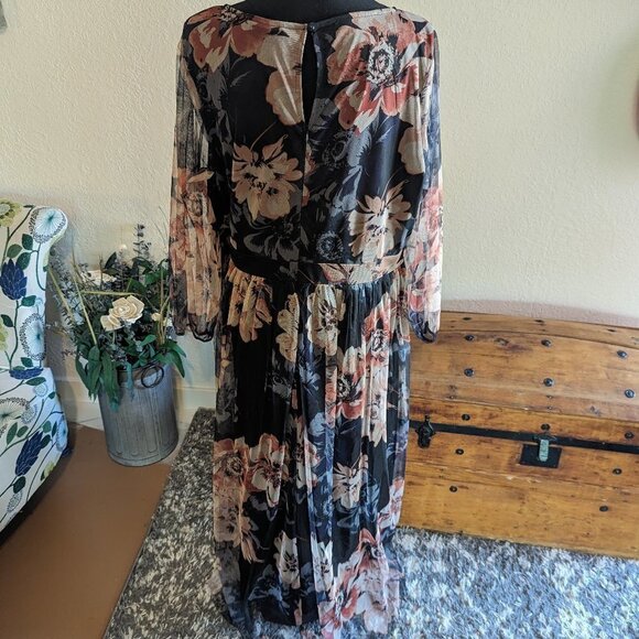 Candalite Women's Floral Dress | Size 2X - Picture 4 of 4